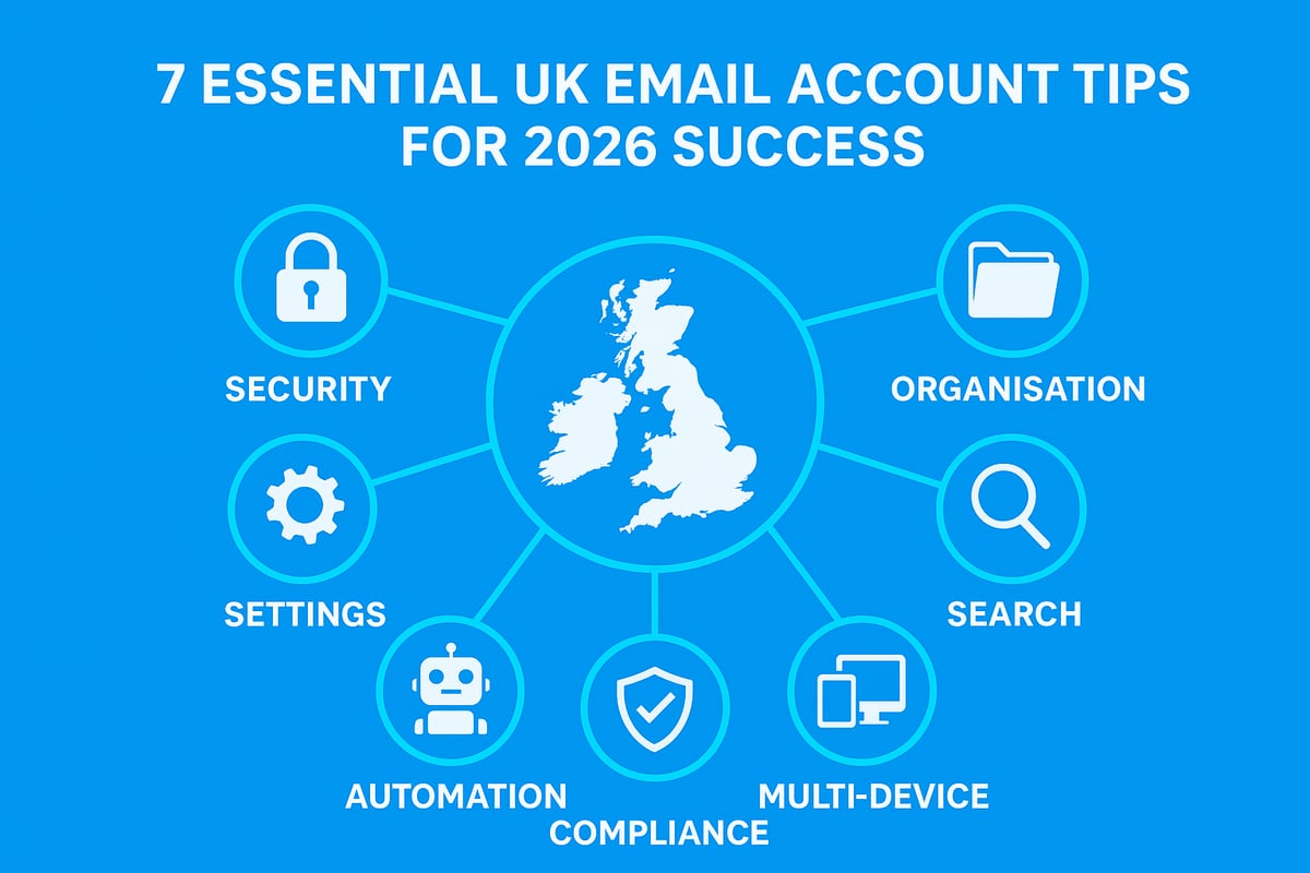 7 Essential UK Email Account Tips for 2026 Success