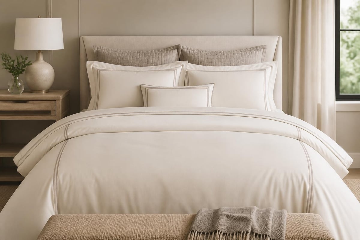 Bed cover set components