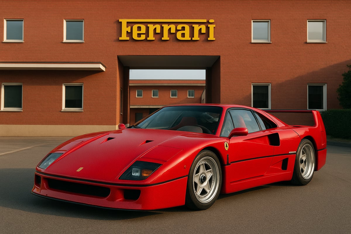 La Genesi della Ferrari F40: Un Sogno di Enzo Ferrari