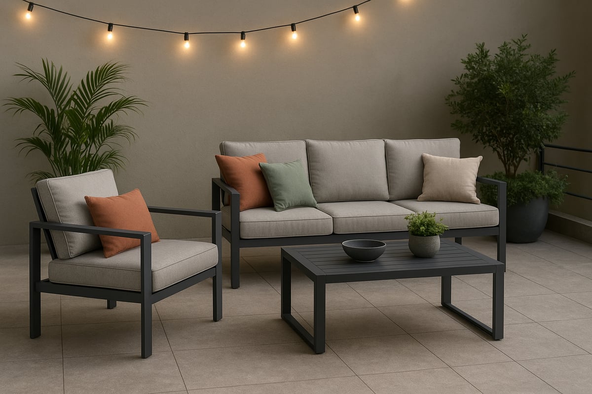 Perché Scegliere un Set Salotto Giardino in Alluminio?