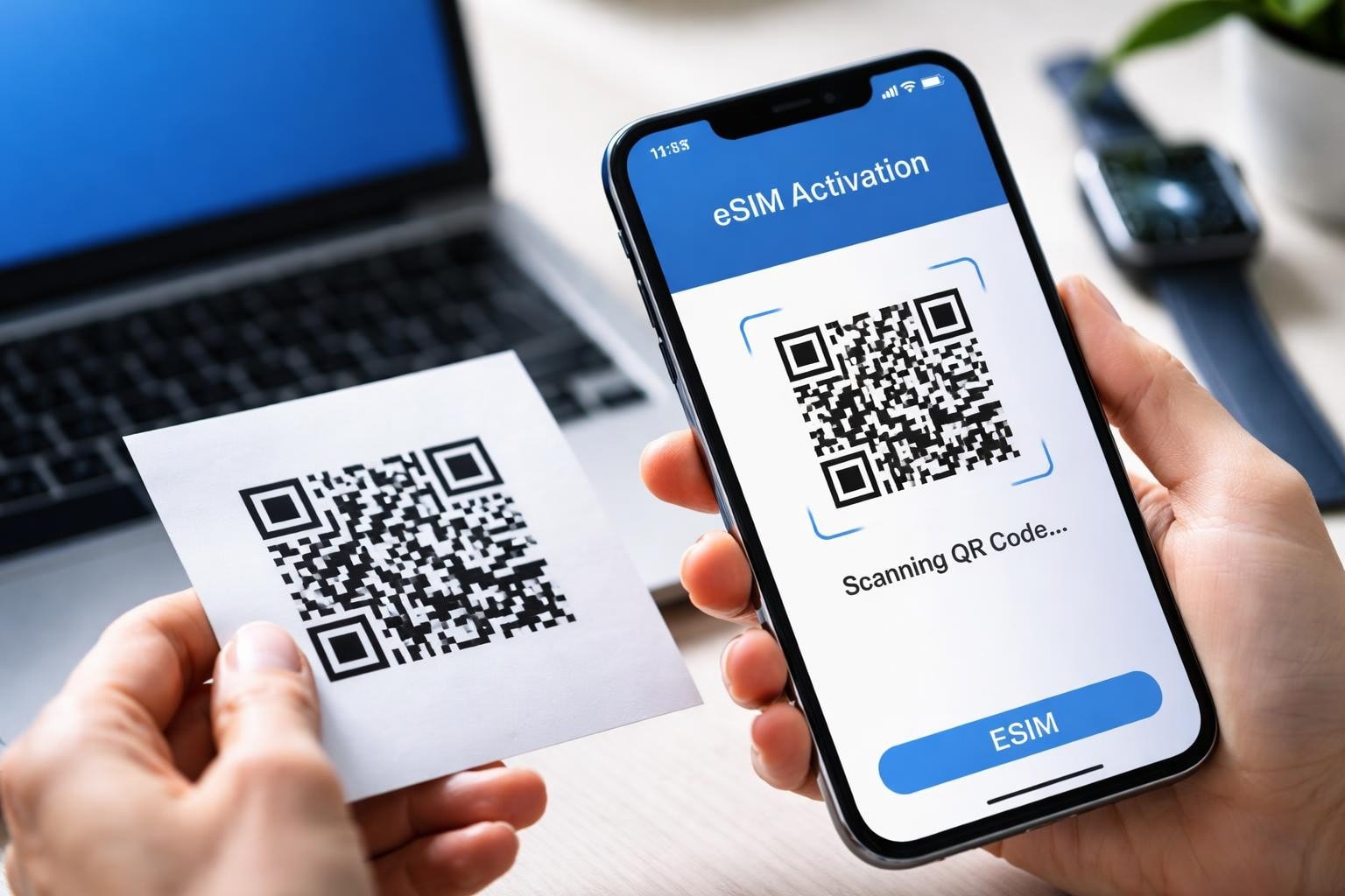 eSIM QR Code: Complete Guide to Activation & Security