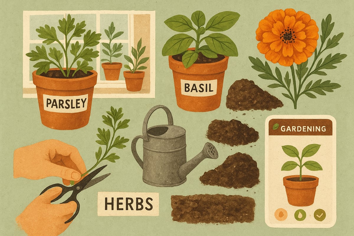 Herbal Gardening Tips for Beginners