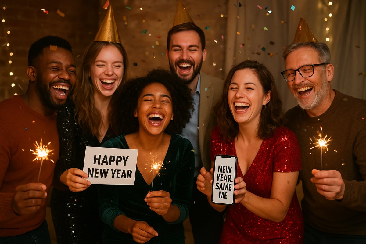 10 Hilarious Funny New Year Wishes to Kick Off 2025