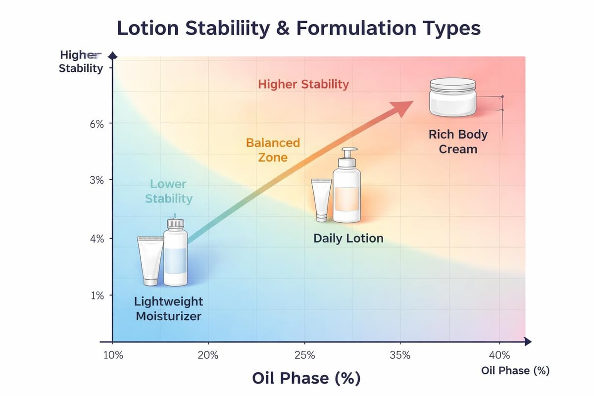 Oil to water ratio adjustments