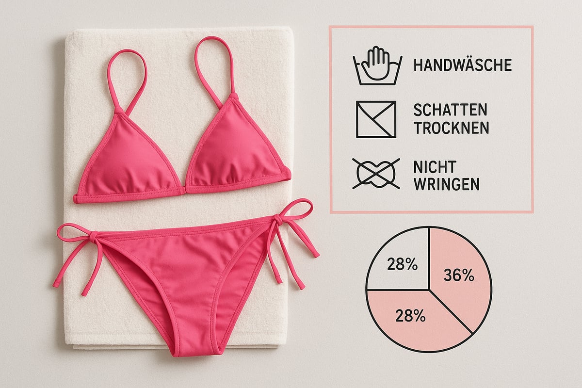 Pflege und Haltbarkeit: So bleibt dein Pink Bikini strahlend schön