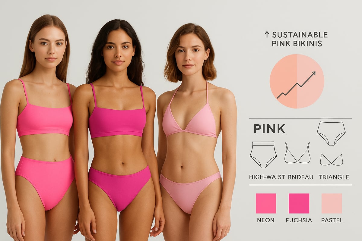 Warum Pink 2026 der Bikini-Trend ist