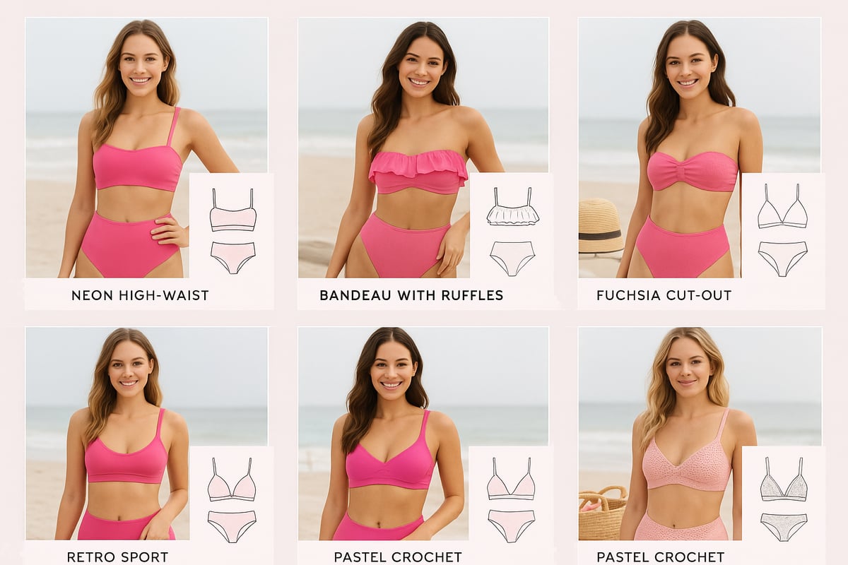7 Trendige Pink In Bikini Looks Für 2026