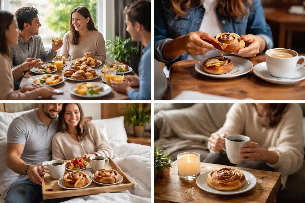 Cinnamon roll enjoyment occasions