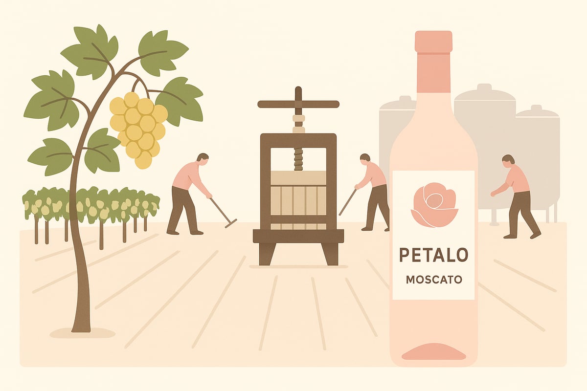 Come si Produce il Petalo Moscato: Dietro le Quinte