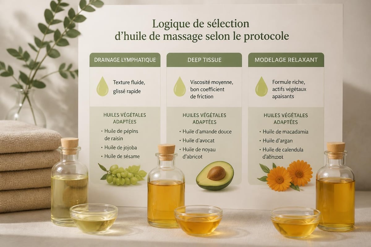 Adaptation huile selon protocole