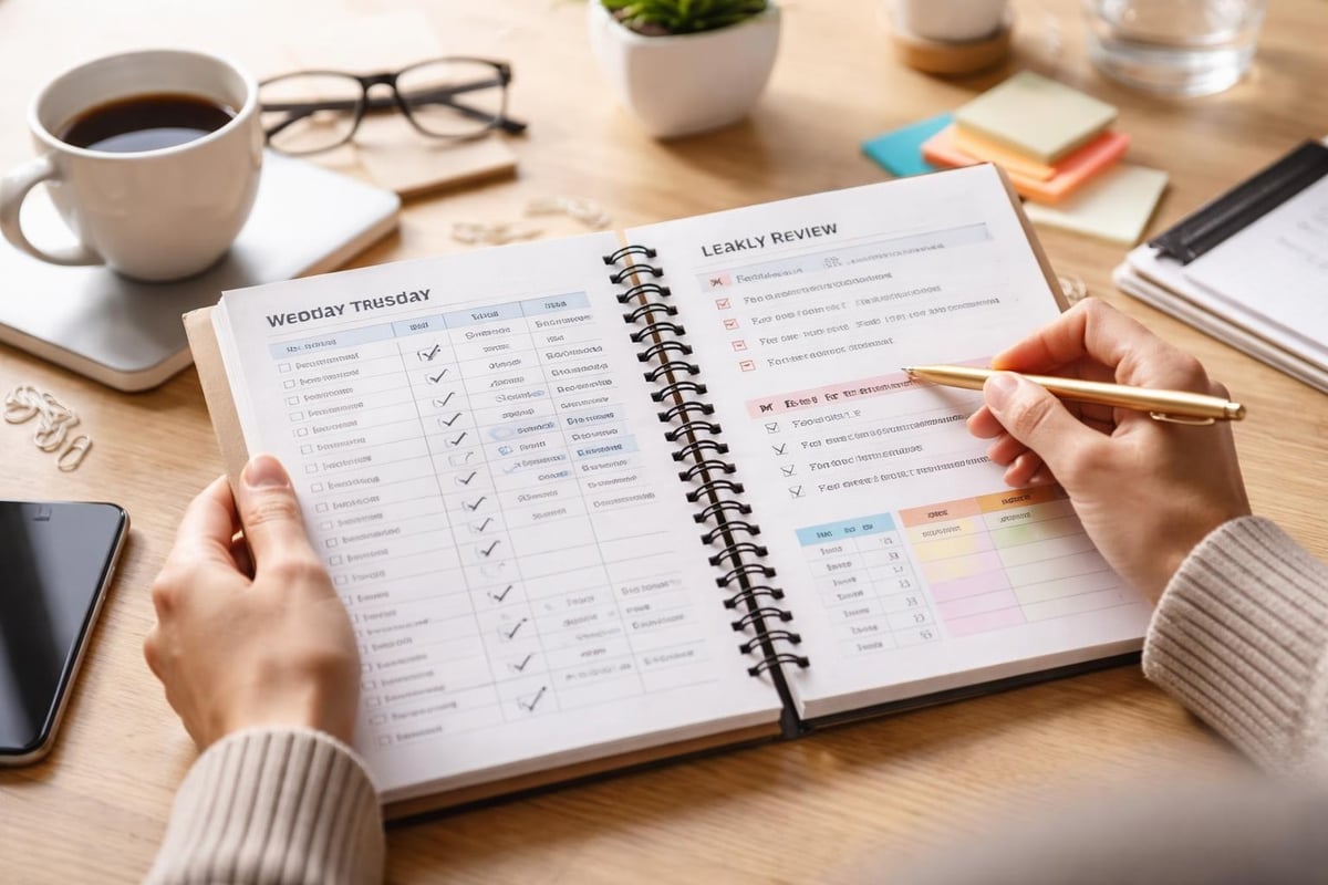 Weekly review process