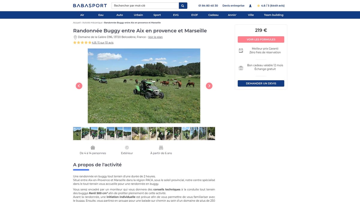 8 Idées Originales D’Activité A Faire En 2025 - Randonnée Buggy Tout Terrain : Aventure et Sensations