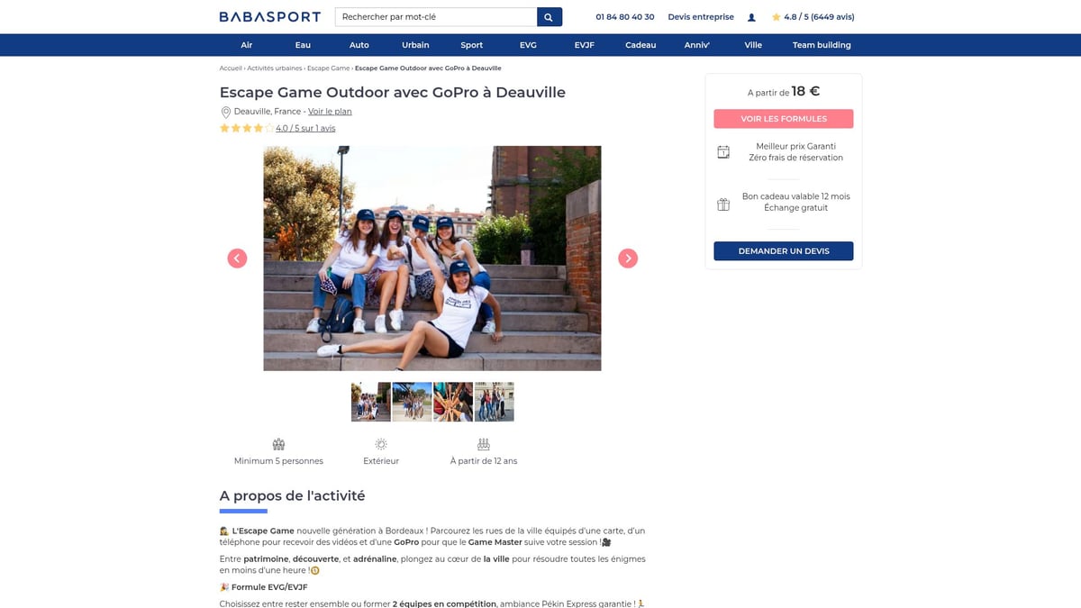 8 Idées Originales D’Activité A Faire En 2025 - Escape Game Outdoor avec GoPro : L’Aventure Connectée