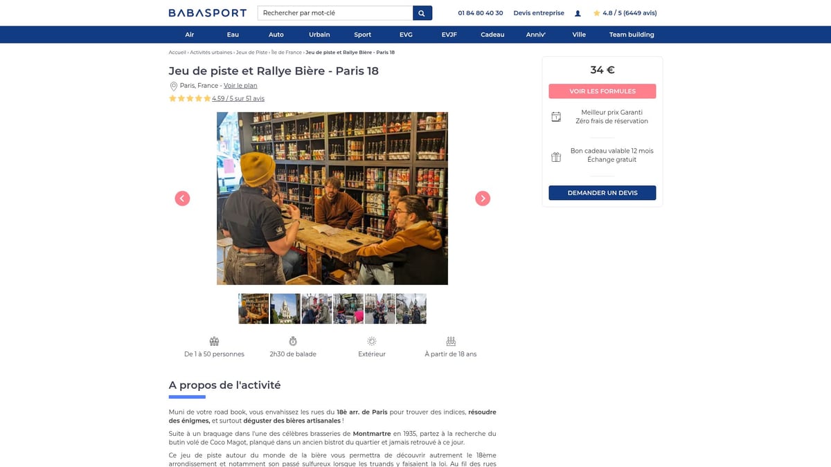 8 Idées Originales D’Activité A Faire En 2025 - Jeu de Piste et Rallye Bière : Découverte et Dégustation