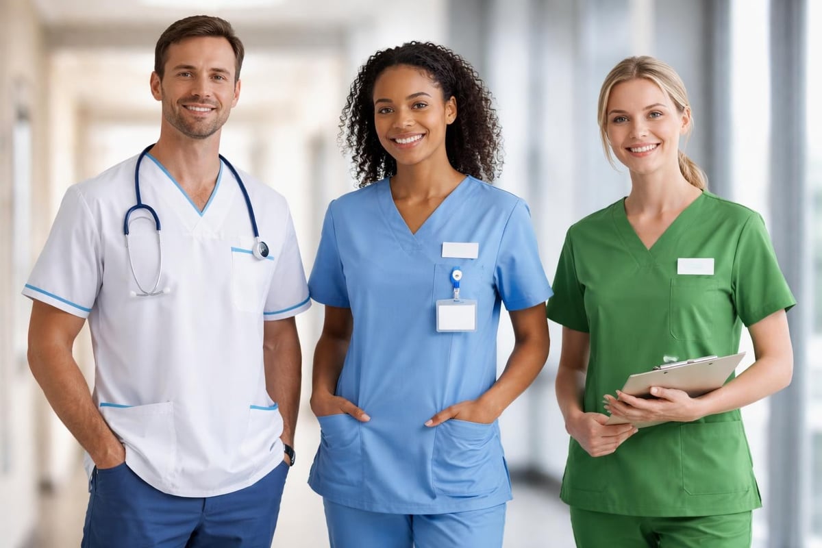Healthcare workwear systems