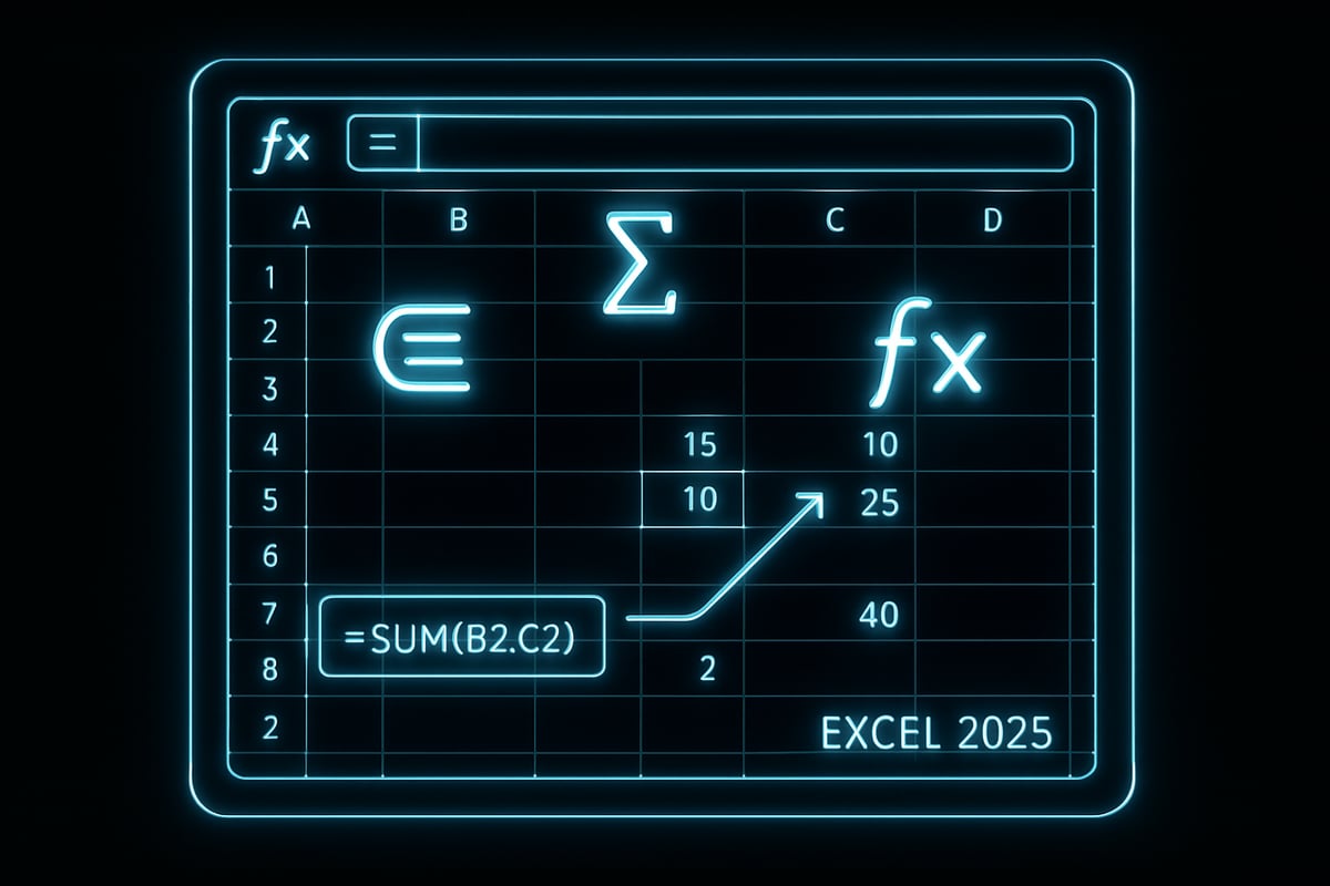 Step 3: Using Formulas and Functions to Automate Calculations