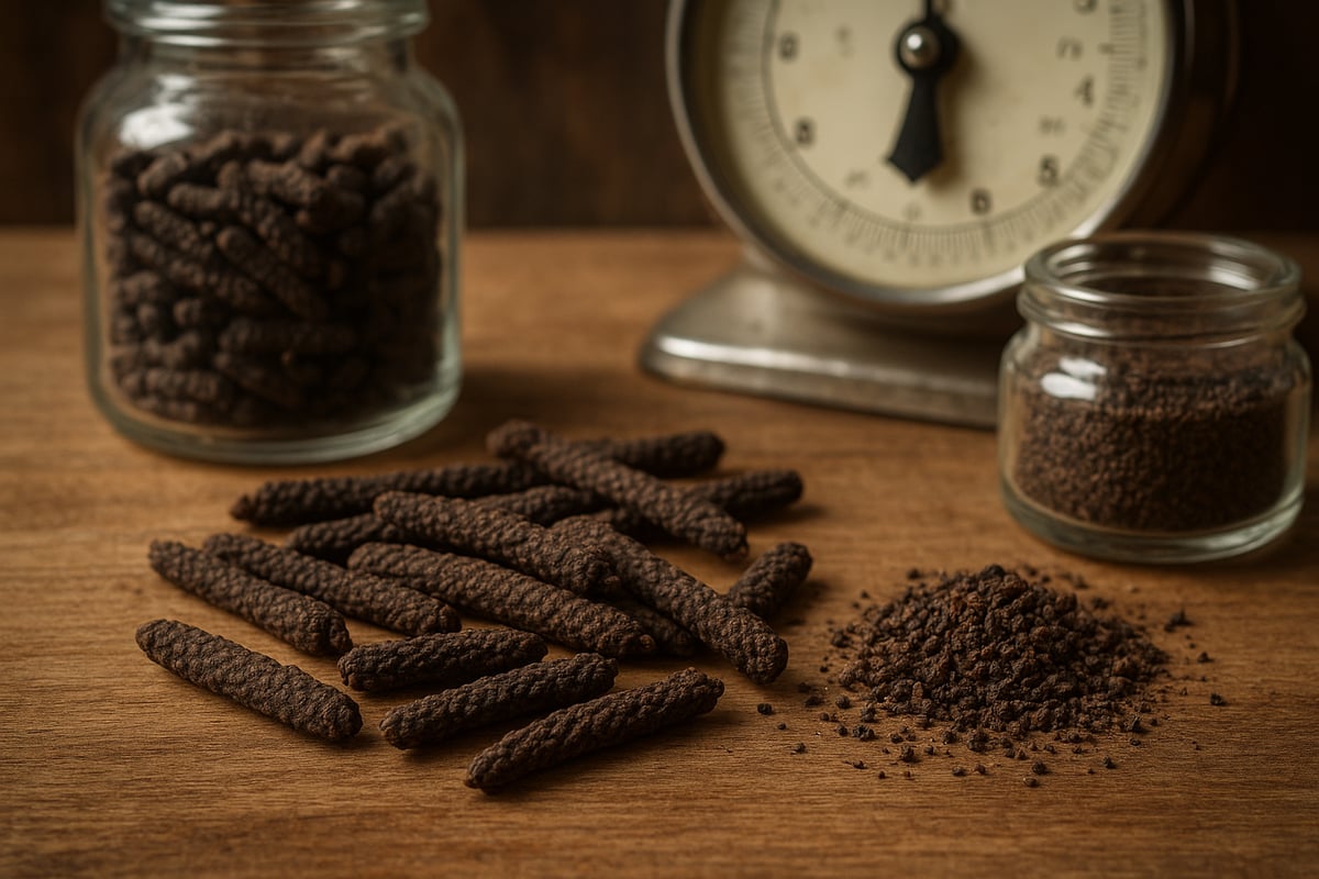 Achat, Qualité et Conservation du Poivre Long