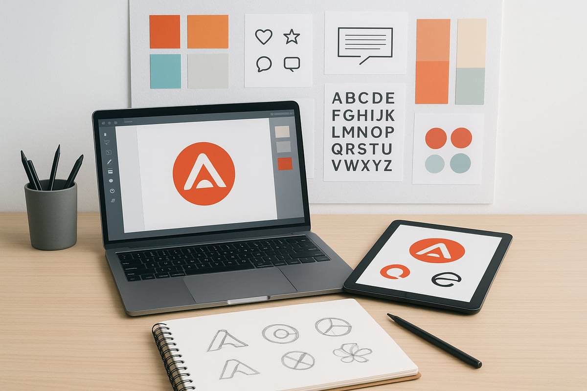 Tools und Ressourcen für kreative Logoentwicklung