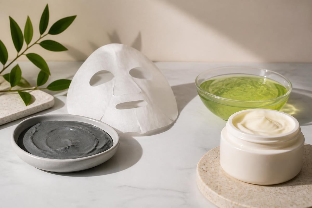 Mask types in K-beauty