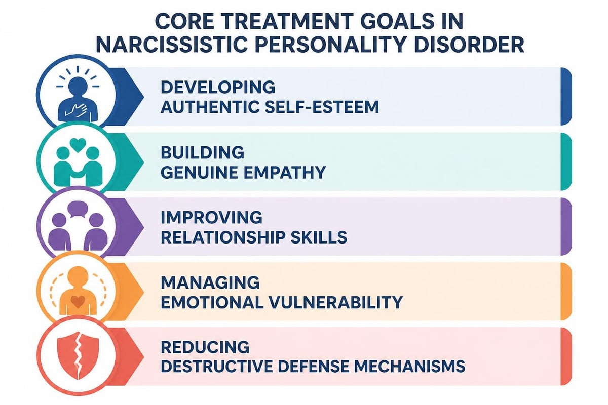 Treatment goals for NPD