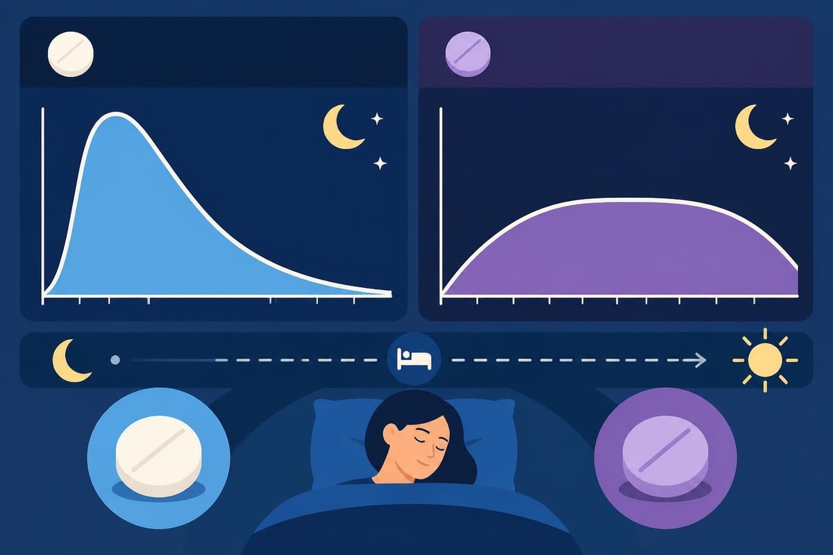 Melatonin release profiles