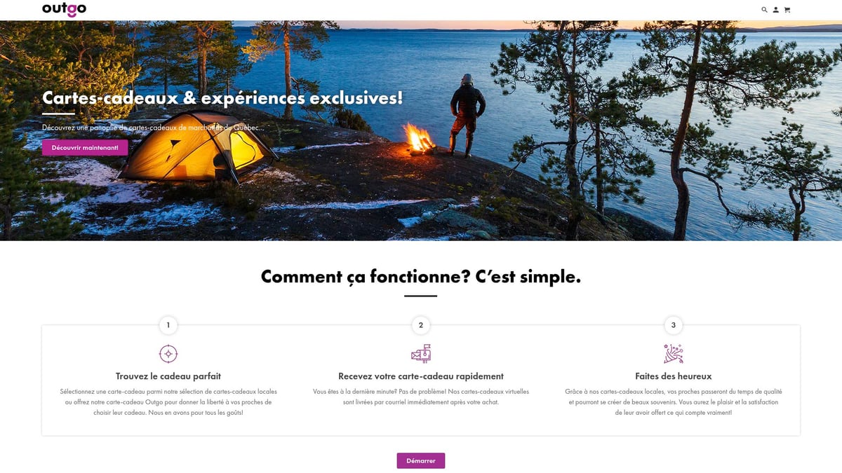 9 Ecom Sites Inspirants à Découvrir en 2026 - Outgo