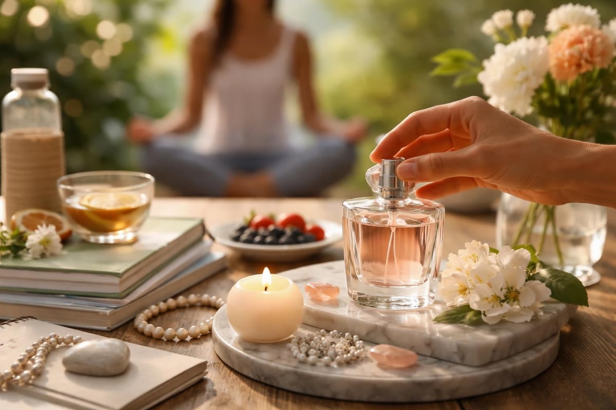 Beautiful life philosophy in fragrance