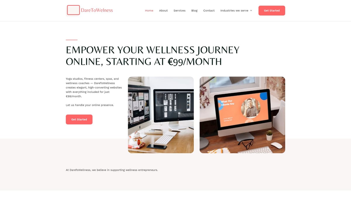 Create a Website for My Coaching Business: A 2026 Guide - DareToWellness: Wellness Website Solutions