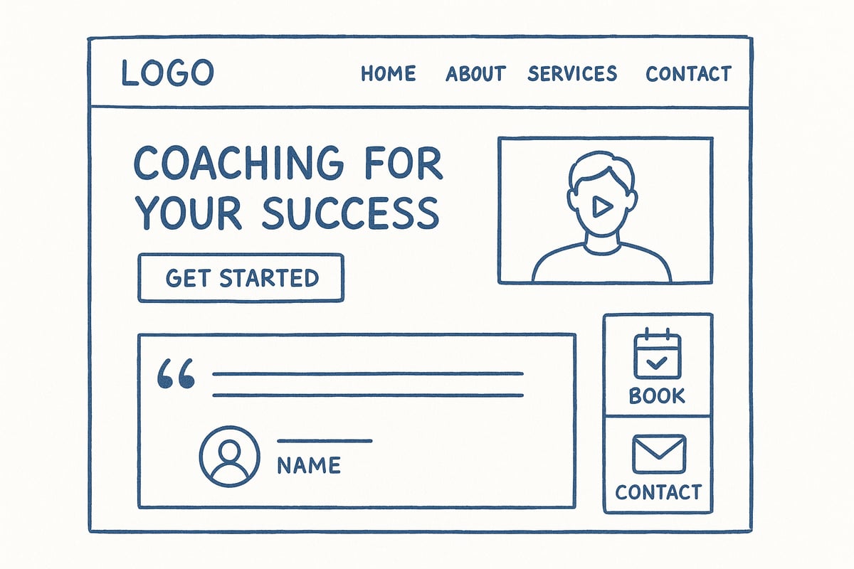 Step 3: Designing a High-Converting Coaching Website