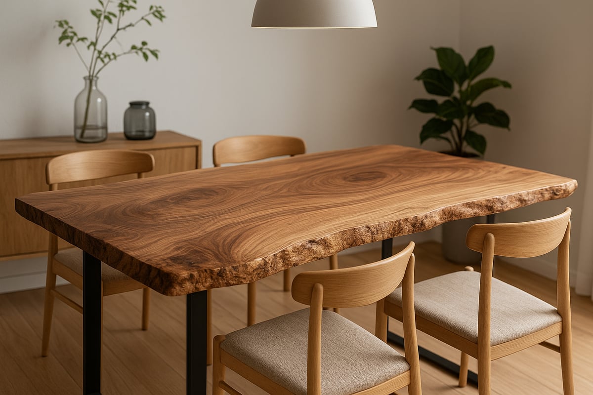 Live Edge Furniture Trends for 2025: Styles, Finishes, and Applications
