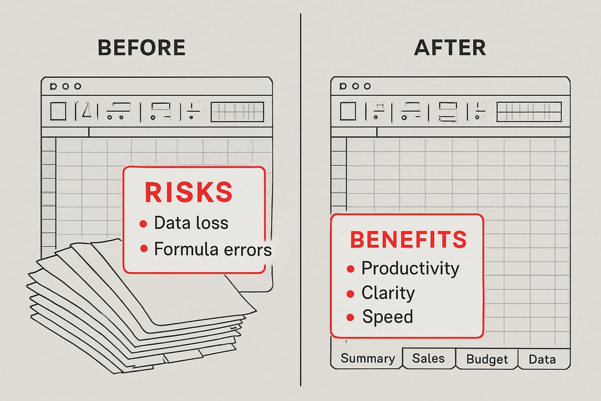 Guida Completa: Eliminare Fogli Excel Facilmente nel 2025 5 Perché Eliminare Fogli Excel: Vantaggi e Rischi