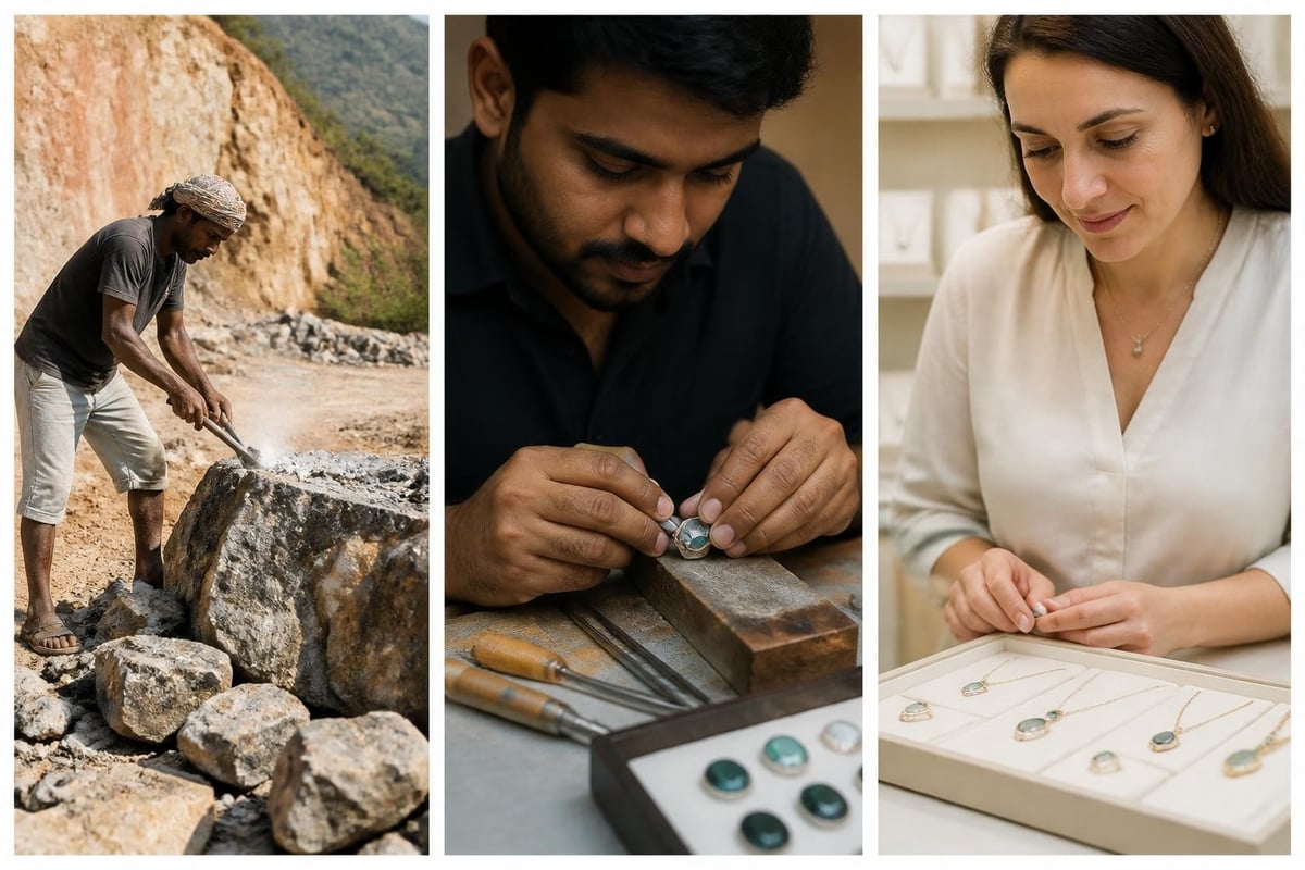 Ethical gemstone sourcing