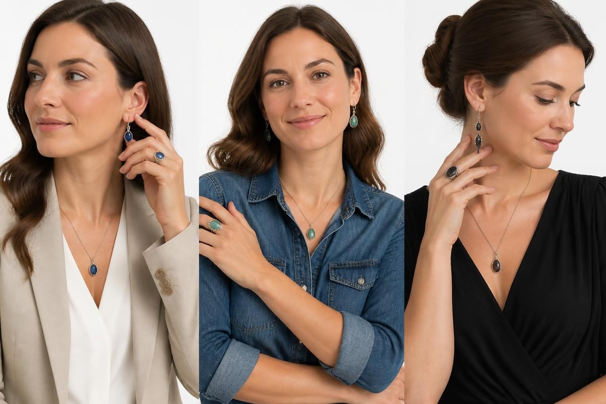 Natural stone jewelry styling guide