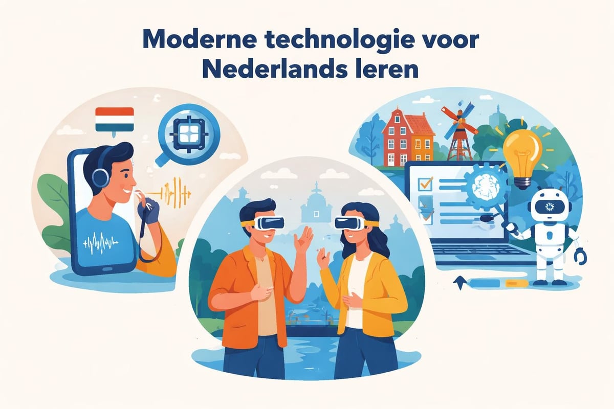 Nederlandse taal leren technologie