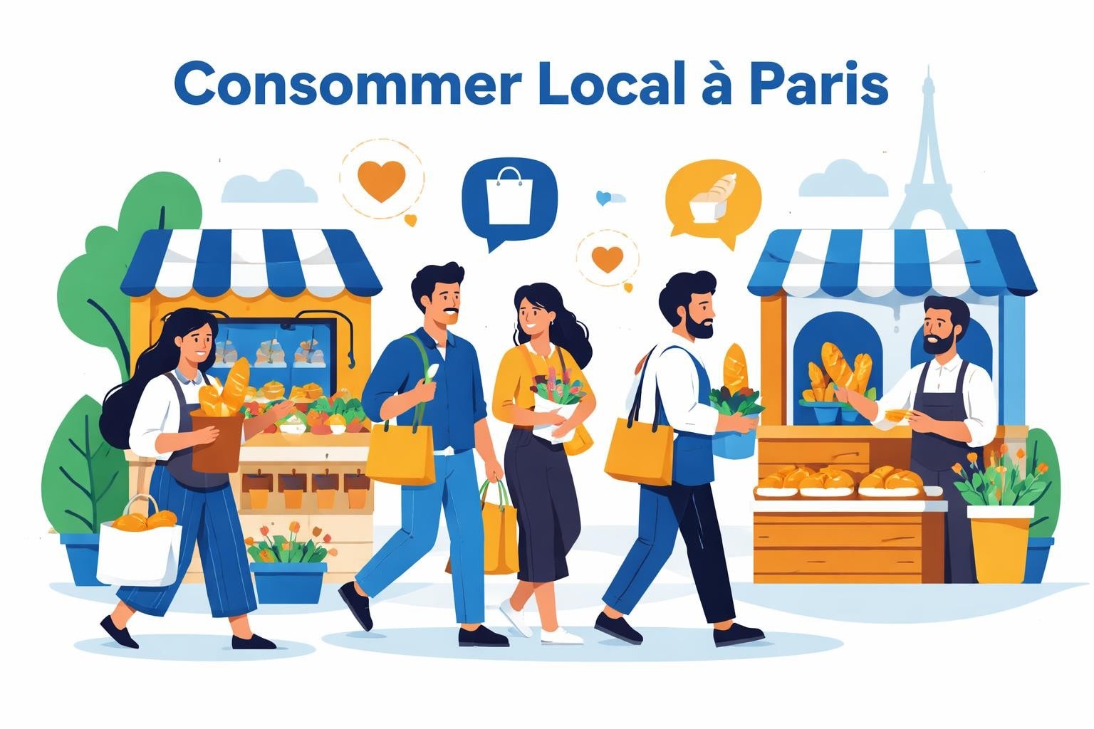 Consommer local Paris : Guide complet 2026