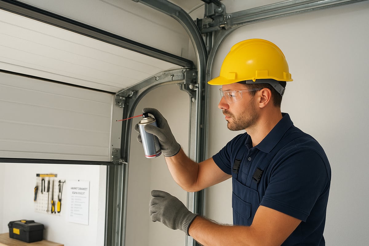 Step-by-Step Overhead Door Maintenance Routine