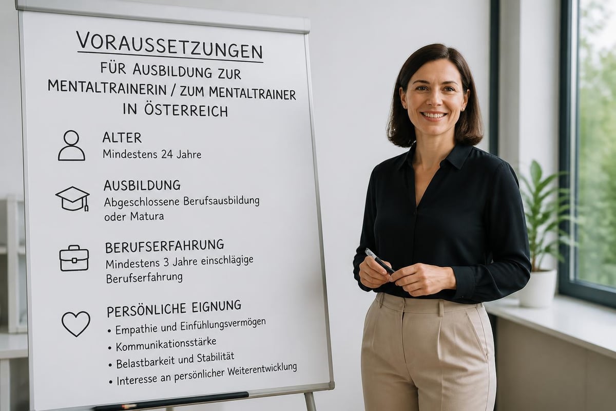 Ausbildungsvoraussetzungen für Trainerinnen