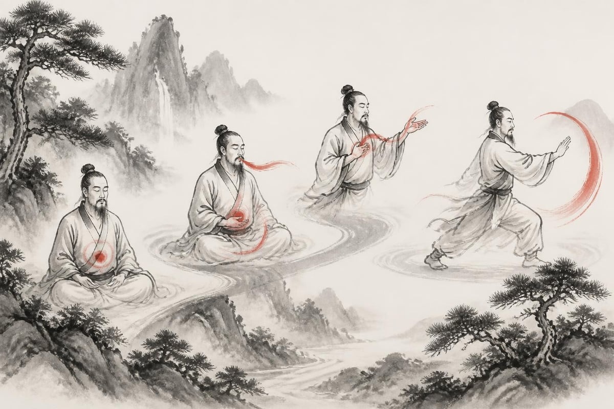 Qi cultivation process