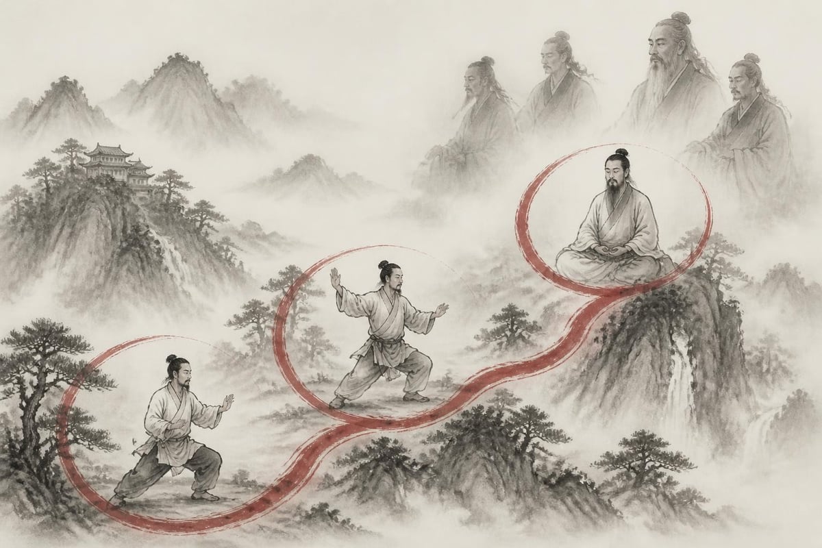 Wudang teaching principles