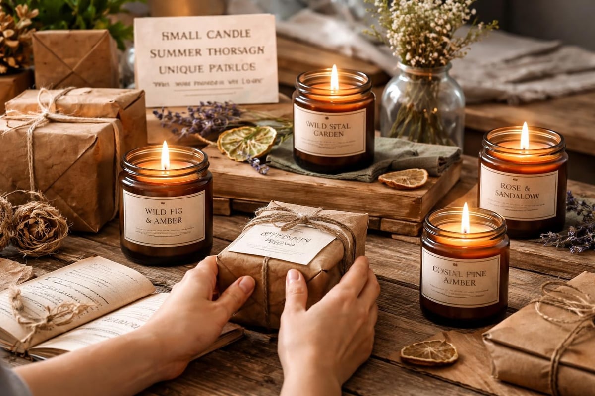 Small candle company differentiation strategy