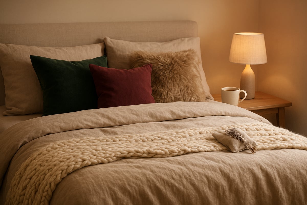 Accessorising your winter bed: Extra touches for cosiness