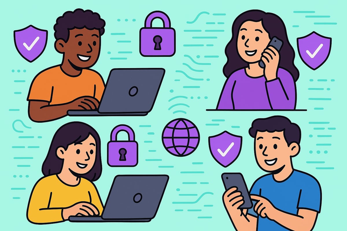 Privacy, Security, and Legal Considerations for Online Calling