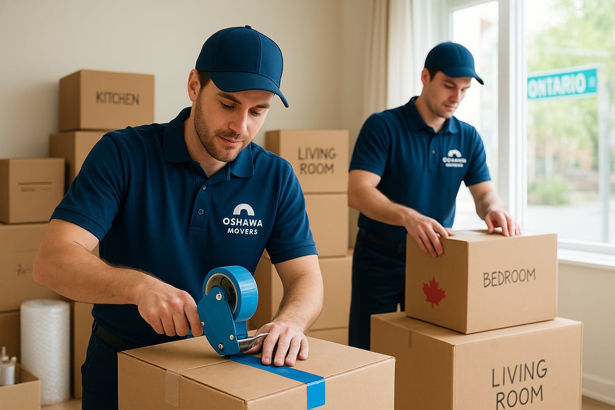 Packing, Storage, and Junk Removal Tips for Oshawa Moves