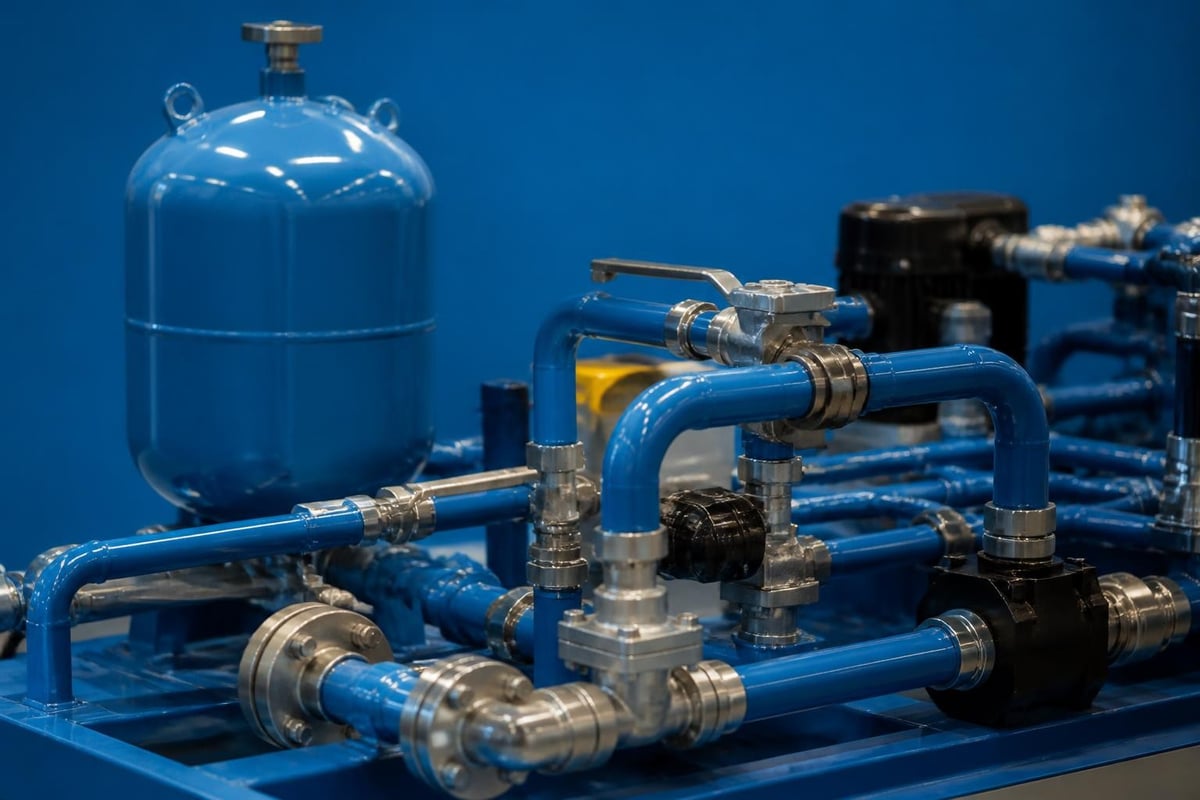 Hydraulic system water integration