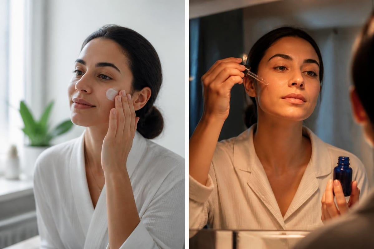 Day and night skincare