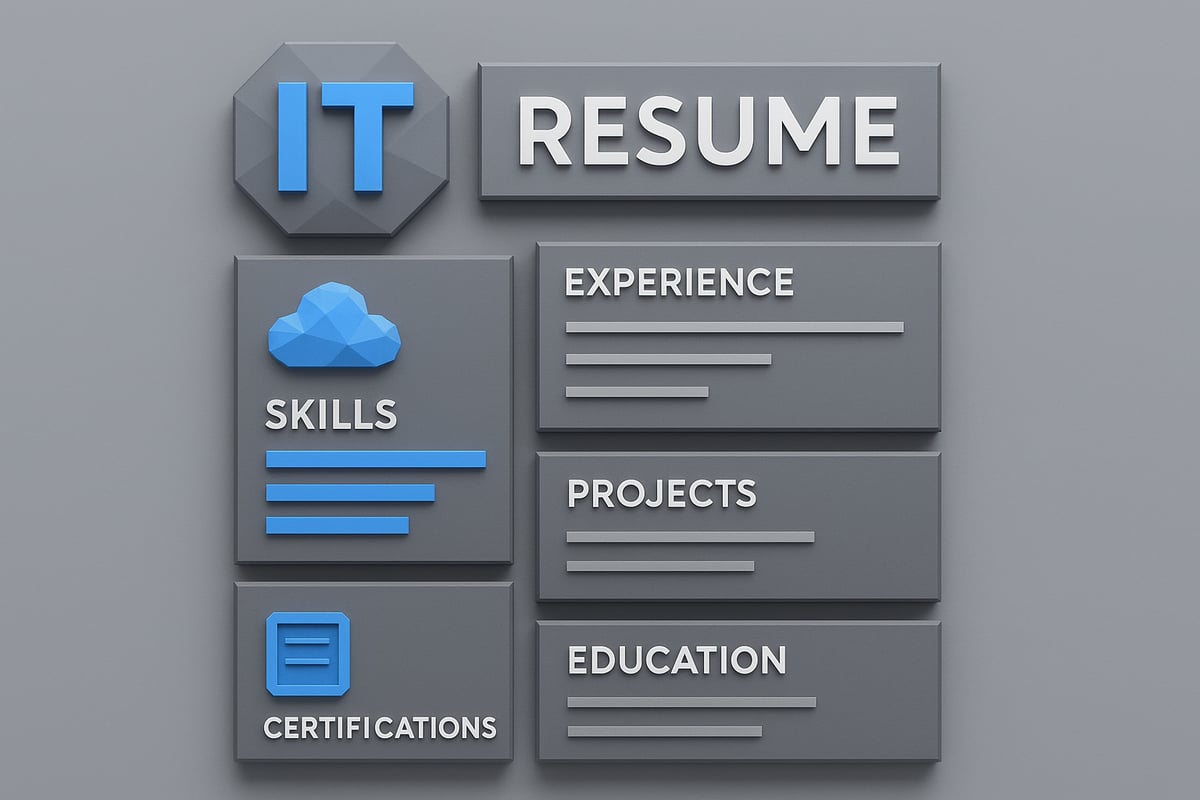 Key Sections to Include in Your IT Resume