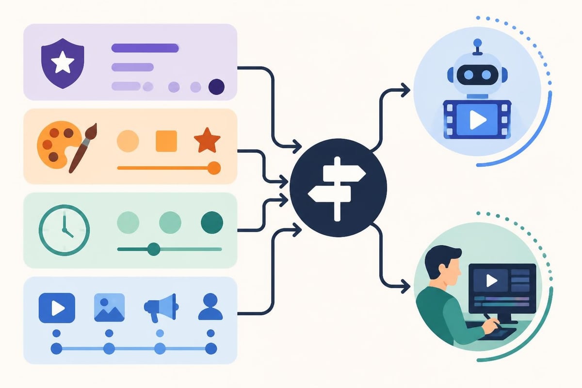 AI editing decision framework
