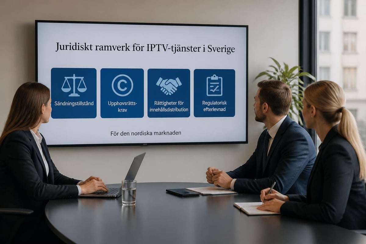 IPTV lagkrav Sverige