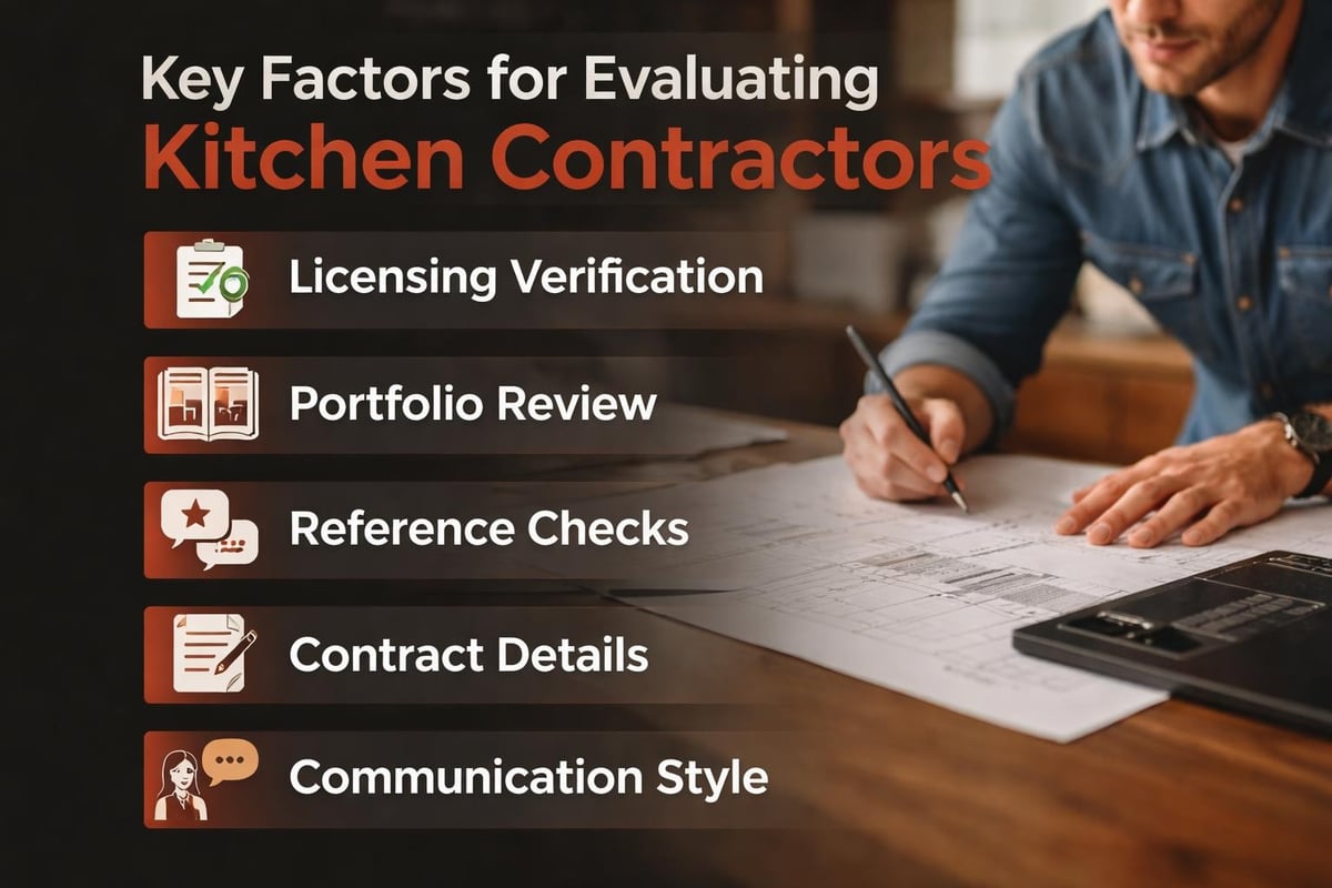 Contractor evaluation checklist