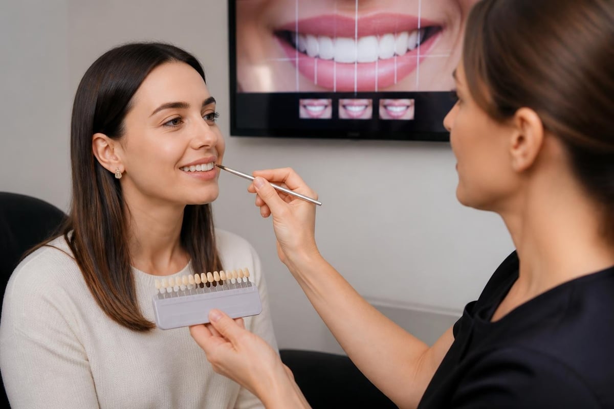 Aesthetic dentistry smile analysis